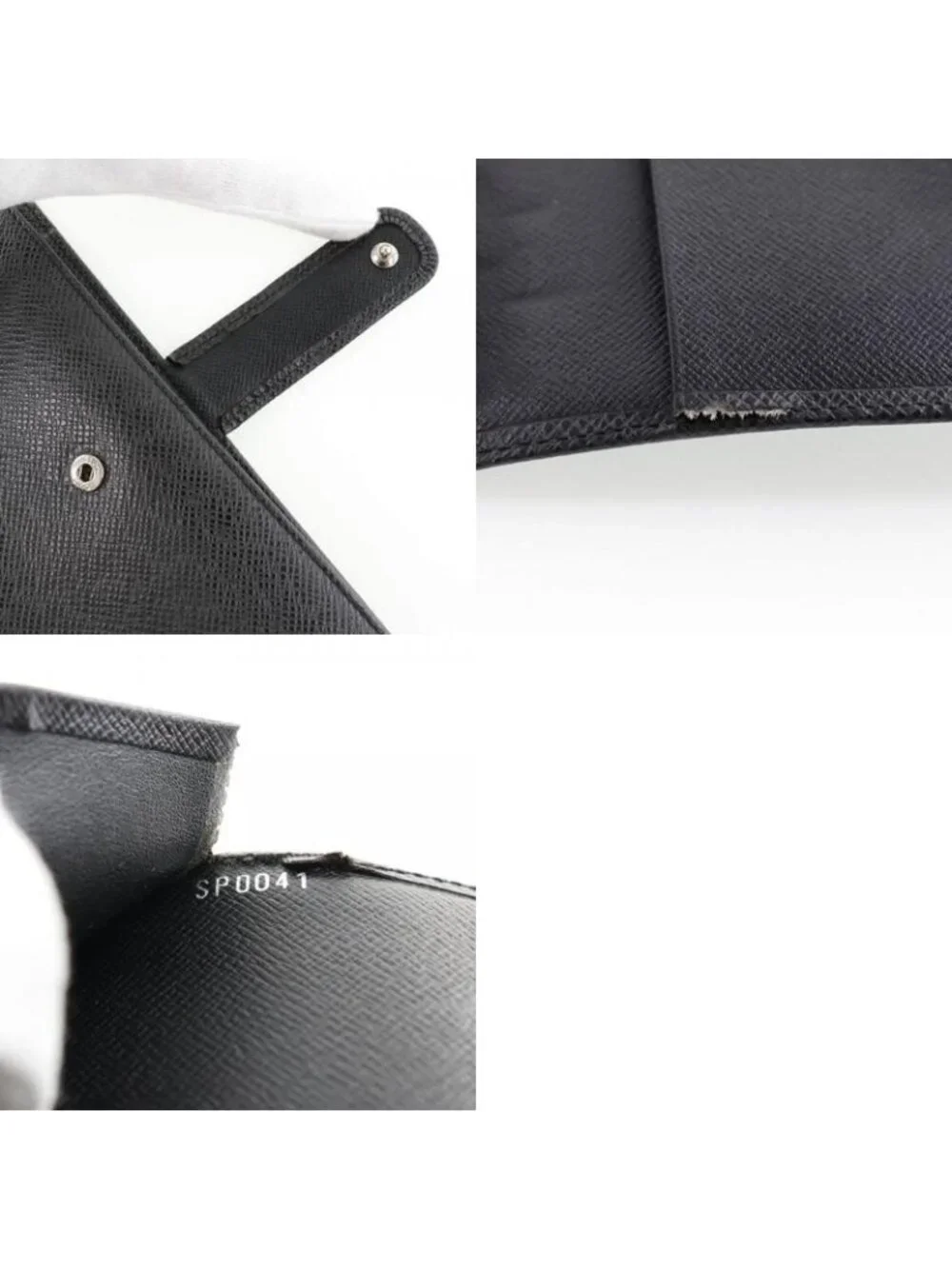 Louis Vuitton Agenda MM Taiga Ardoise Black Sp0041 Notebook Cover